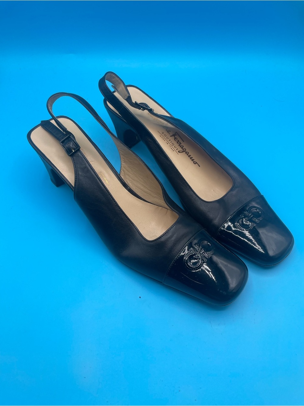 Salvatore Ferragamo slingback heels